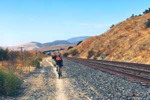 Cyclists doing off-season cycling in the Central Coast